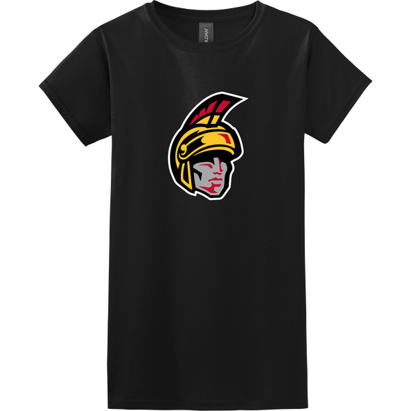 Seacoast Spartans (Ice Hockey) Softstyle Ladies T-Shirt