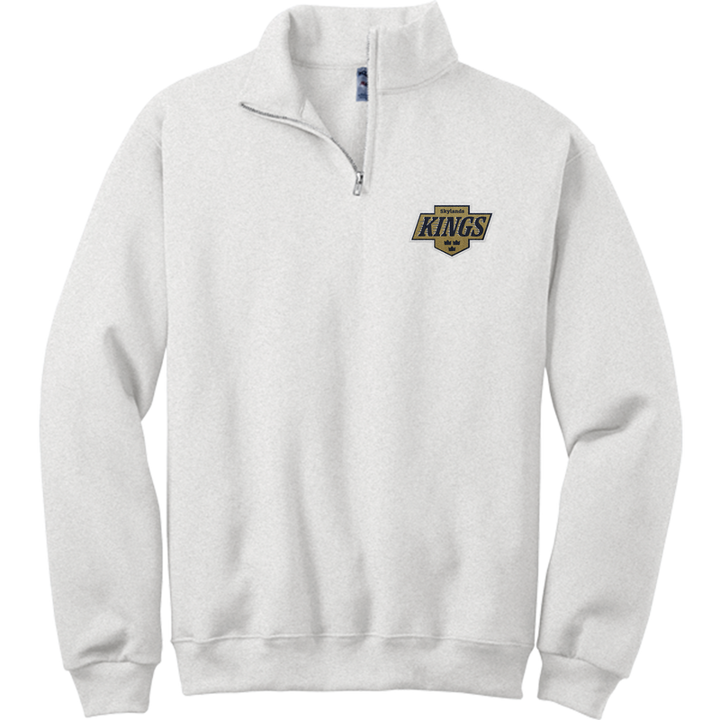 Skylands Kings NuBlend 1/4-Zip Cadet Collar Sweatshirt