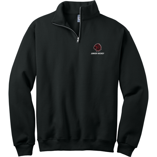 Mercer Junior Hockey NuBlend 1/4-Zip Cadet Collar Sweatshirt