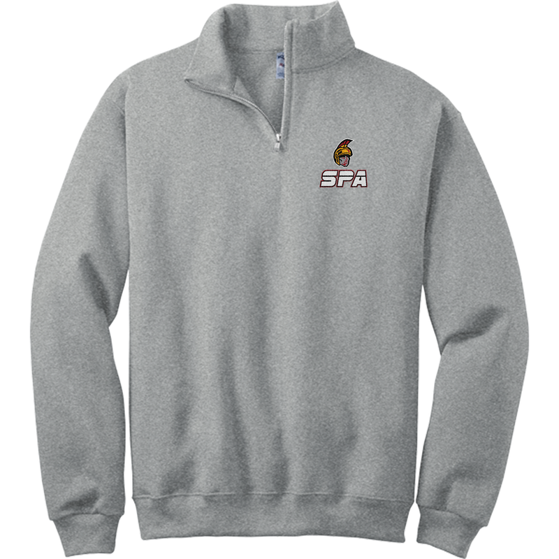 Seacoast Spartans (SPA) NuBlend 1/4-Zip Cadet Collar Sweatshirt