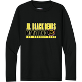 MD Jr. Black Bears Youth Cooling Performance Long Sleeve Tee