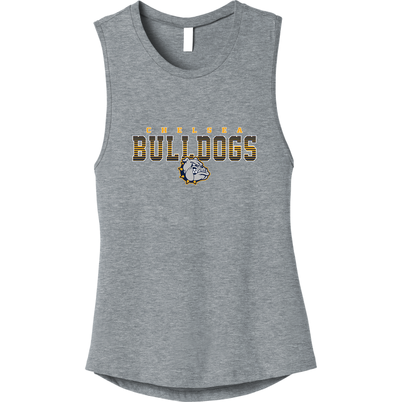 Chelsea Bulldogs Womens Jersey Muscle Tank