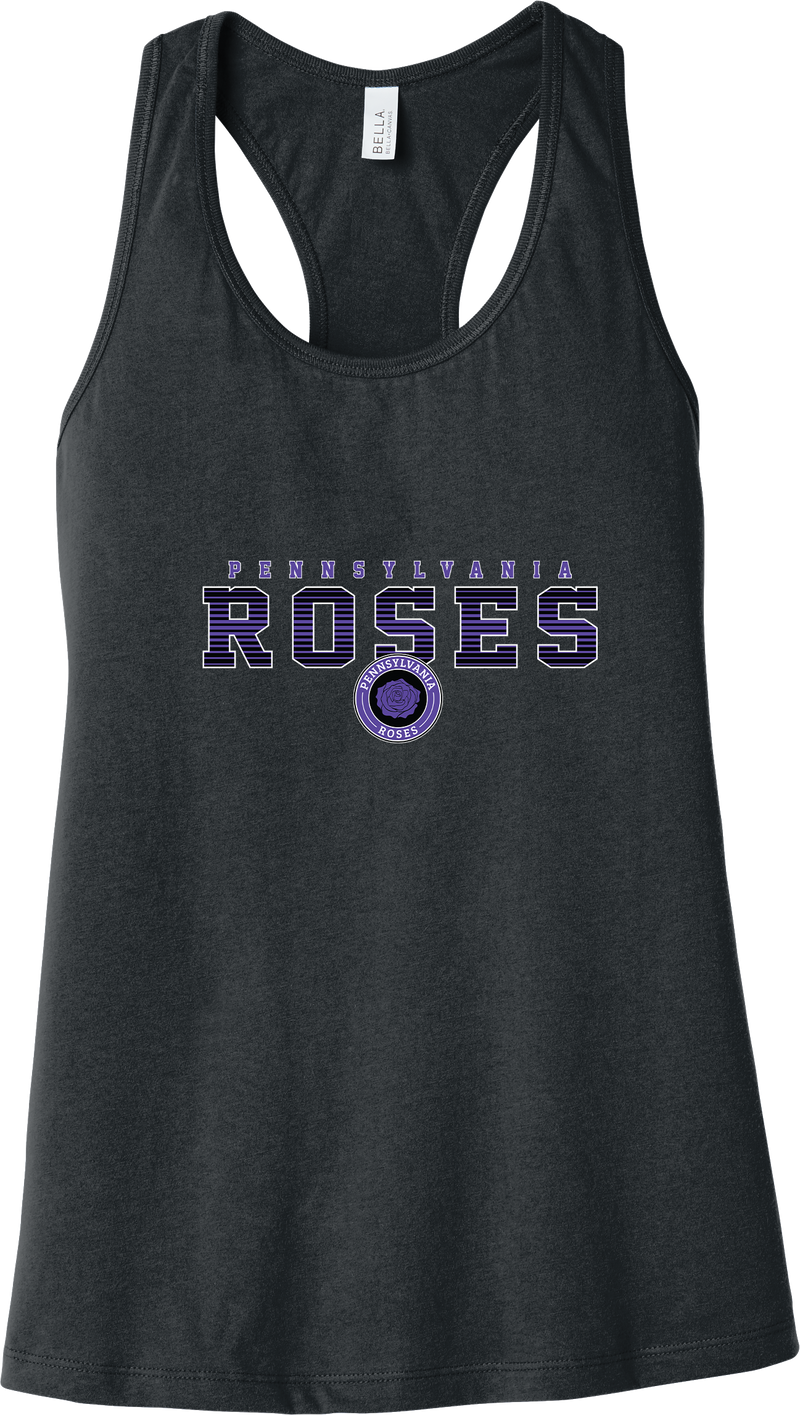 PA Roses Womens Jersey Racerback Tank