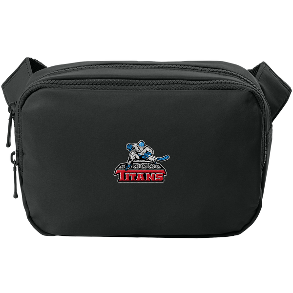 NJ Titans Matte Dual-Compartment Crossbody