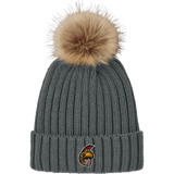 Seacoast Spartans (SPA) Faux Fur Pom Beanie