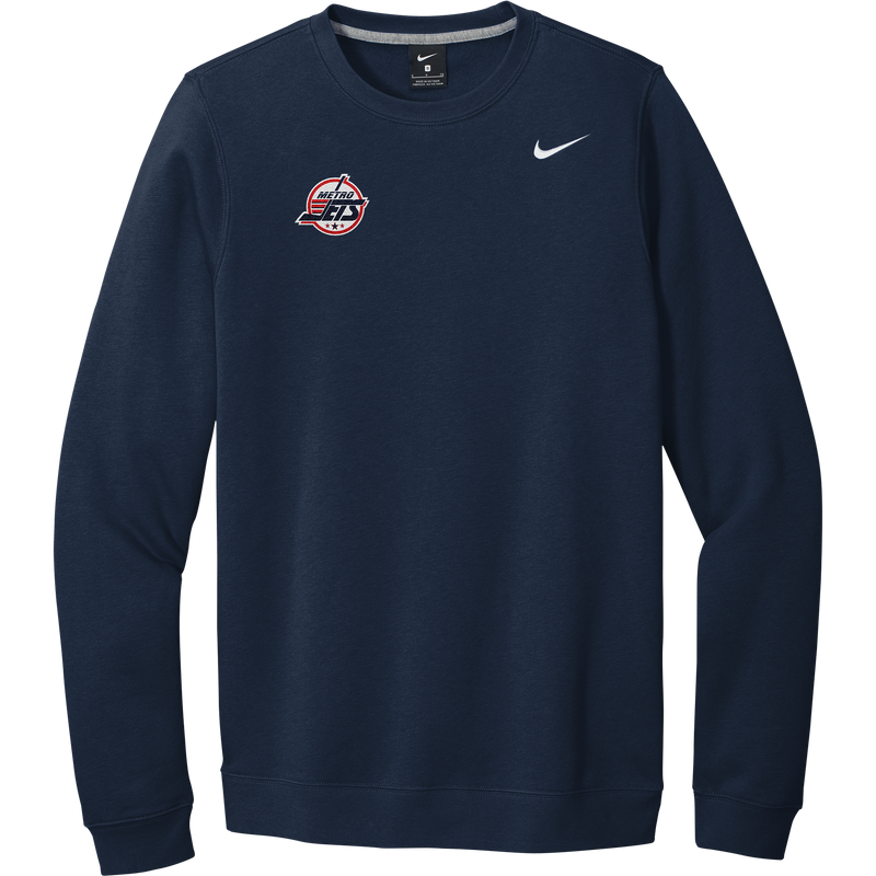 Metro Jets Nike Club Fleece Crew