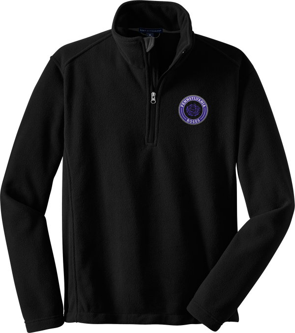 PA Roses Value Fleece 1/4-Zip Pullover