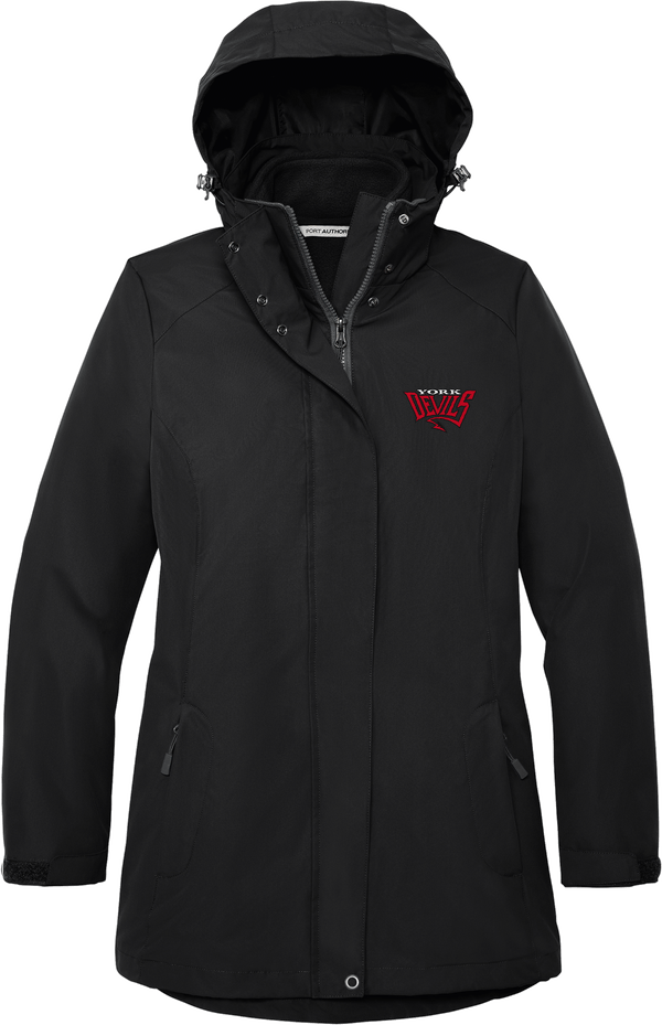 York Devils Ladies All-Weather 3-in-1 Jacket