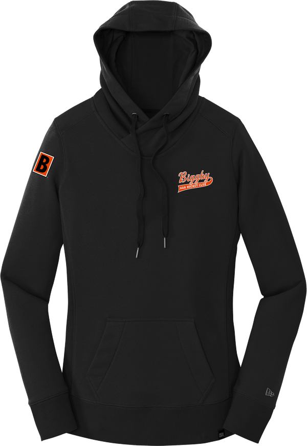 Biggby Coffee AAA New Era Ladies French Terry Pullover Hoodie