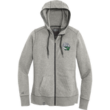 Woodbridge Wolfpack New Era Ladies French Terry Full-Zip Hoodie