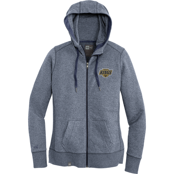 Skylands Kings New Era Ladies French Terry Full-Zip Hoodie