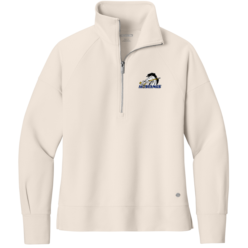 Mid-State Mustangs OGIO Women's Luuma 1/2-Zip
