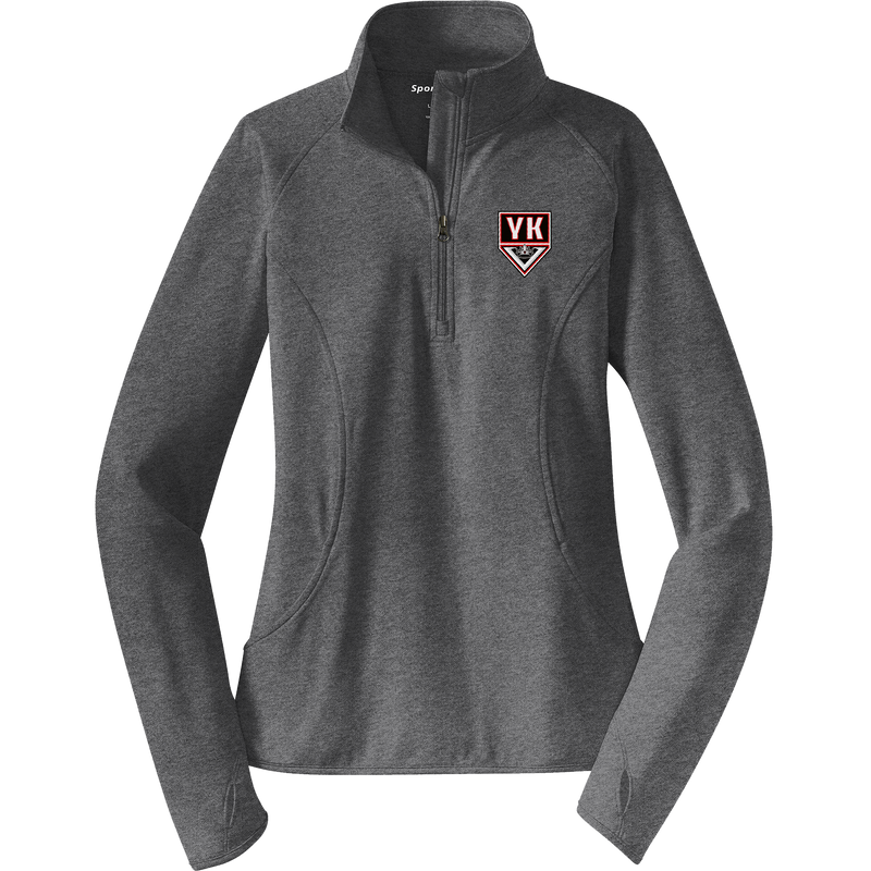 Young Kings Ladies Sport-Wick Stretch 1/4-Zip Pullover