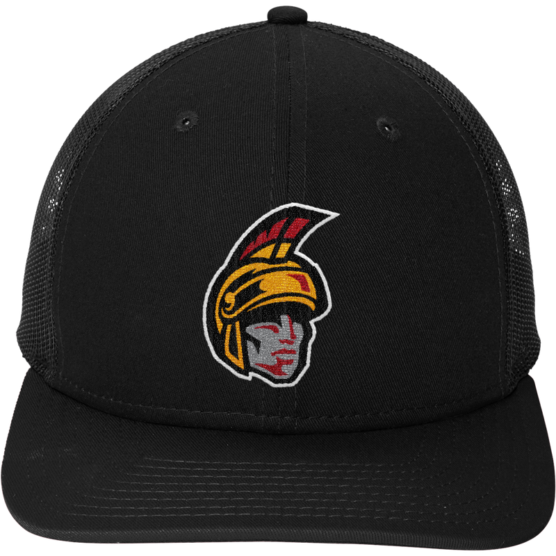 Seacoast Spartans (Ice Hockey) New Era Snapback Low Profile Trucker Cap