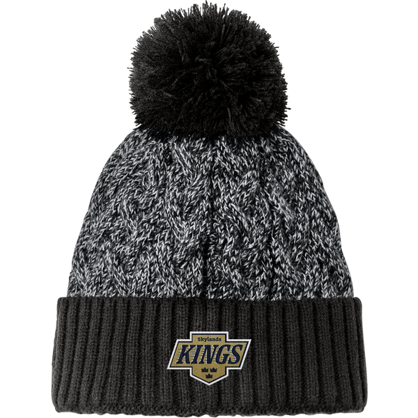Skylands Kings New Era Marled Knit Pom Beanie