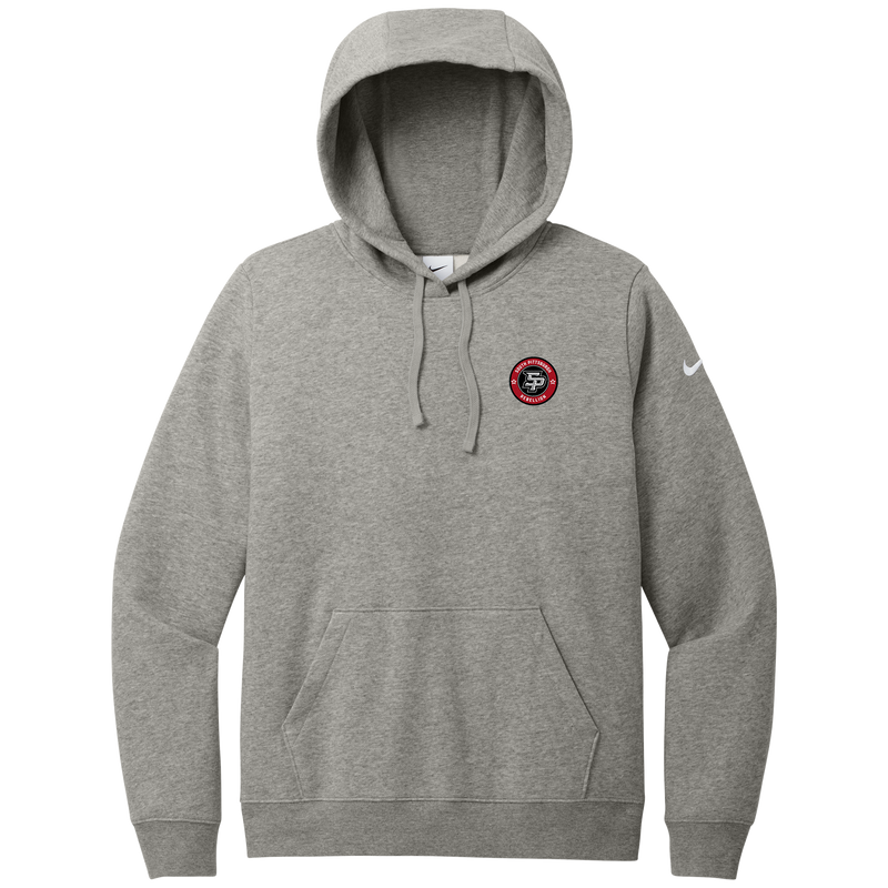 South Pittsburgh Rebellion Nike Women's Club Fleece Sleeve Swoosh Pullover Hoodie
