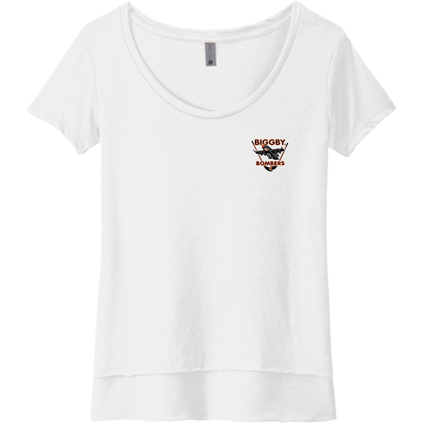 Biggby Bombers Womens Festival Scoop Neck Tee