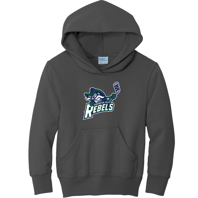Kensington Valley Rebels Youth Core Fleece Pullover Hooded Sweatshirt