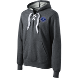 Carolina Thunder Lace Up Pullover Hooded Sweatshirt