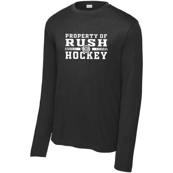 Charlotte Rush Youth Long Sleeve PosiCharge Competitor Tee
