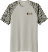 Biggby Coffee Hockey Club Drift Camo Colorblock Tee