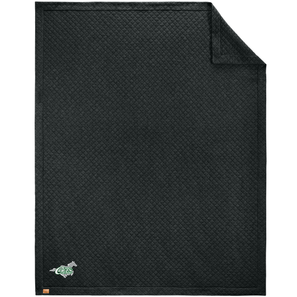 NJ Colts TravisMathew Diamond Quilt Blanket