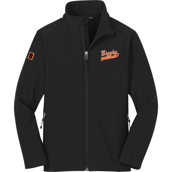 Biggby Coffee AAA Youth Core Soft Shell Jacket