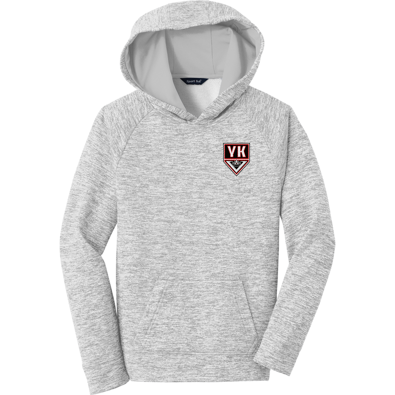 Young Kings Youth PosiCharge Electric Heather Fleece Hooded Pullover