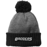 Allegheny Badgers New Era Colorblock Cuffed Beanie